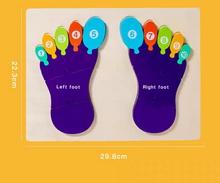 Load image into Gallery viewer, Montessori Fingers/Toes Nesting Puzzle