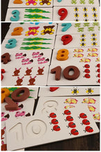 Load image into Gallery viewer, Alphabet ABC / Numbers Matching Puzzle