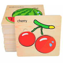 Load image into Gallery viewer, Wooden Mini Jigsaw Puzzle