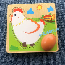Load image into Gallery viewer, Chicken & Egg Stacking Nesting Puzzle