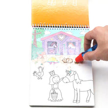 Load image into Gallery viewer, Galt Unicorn Water Colour Paint Book