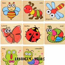 Load image into Gallery viewer, Wooden Mini Jigsaw Puzzle