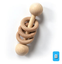 Load image into Gallery viewer, Wooden Montessori Rattles