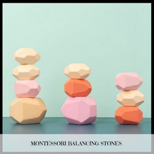Load image into Gallery viewer, Montessori Balancing Stones
