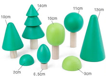 Load image into Gallery viewer, Wooden Trees (Set of 6)