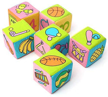 Load image into Gallery viewer, Soft Rattle Blocks