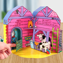 Load image into Gallery viewer, Pop Up And Play Book - Mr Crocodile's 3D Farmyard