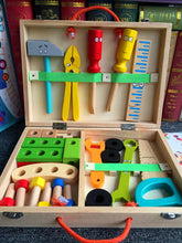 Load image into Gallery viewer, Pretend Play Construction Tool Kit