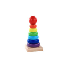Load image into Gallery viewer, Rainbow Macaron Stacking Ring