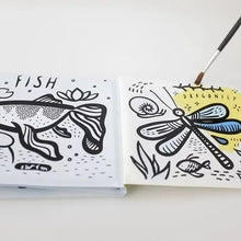 Load image into Gallery viewer, Colour Me Watercolour Book - Who's In The Ocean & Who's In The Pond