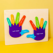 Load image into Gallery viewer, Montessori Fingers/Toes Nesting Puzzle
