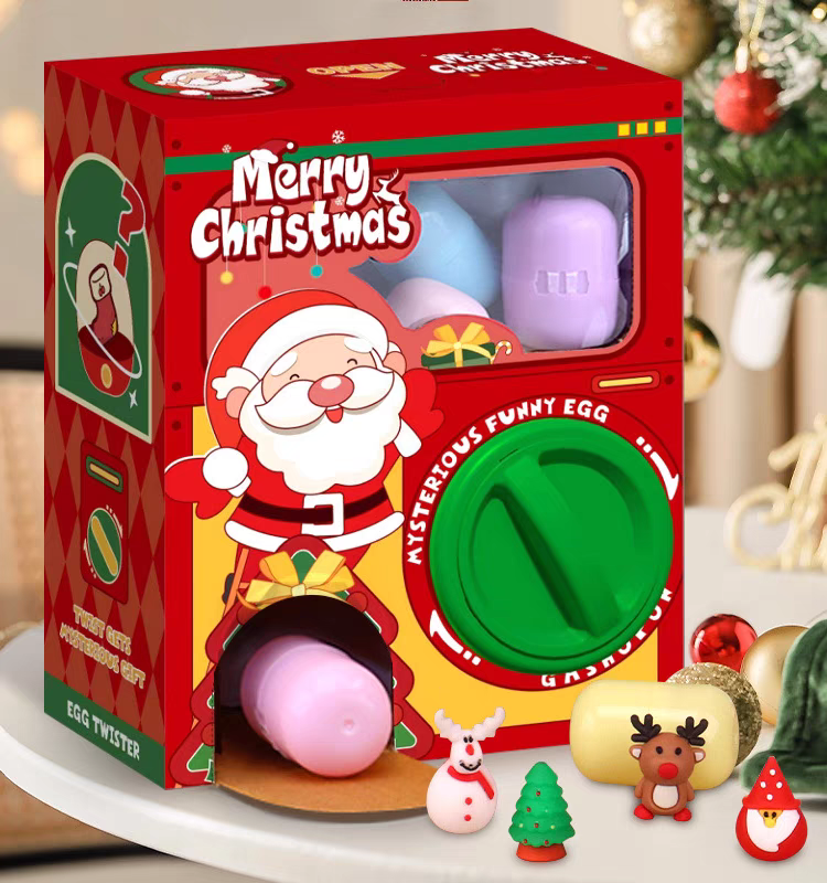 [Ready Stock] Merry Christmas Gachapon Surprise Egg Blind Box