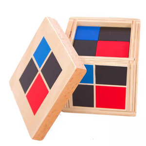 Montessori Binomial Cube Set