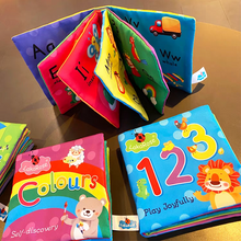 Load image into Gallery viewer, Crinkly Soft Books (Shapes, Colours, 123, ABC)
