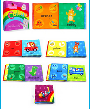 Load image into Gallery viewer, Crinkly Soft Books (Shapes, Colours, 123, ABC)
