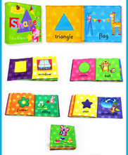 Load image into Gallery viewer, Crinkly Soft Books (Shapes, Colours, 123, ABC)
