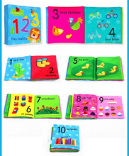 Load image into Gallery viewer, Crinkly Soft Books (Shapes, Colours, 123, ABC)
