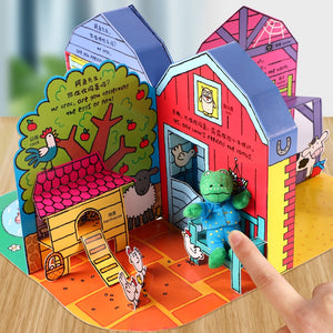 Pop Up And Play Book - Mr Crocodile's 3D Farmyard