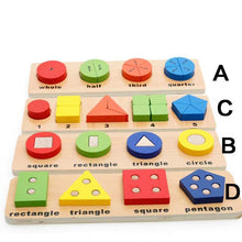 Load image into Gallery viewer, Montessori Lift and Fit Tangram Puzzles (4 Different Designs)
