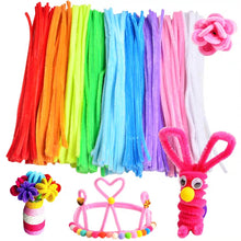 Load image into Gallery viewer, [Ready Stock] Pipe Cleaners (Blue, Pink, Yellow, Light and Dark Green, Orange)
