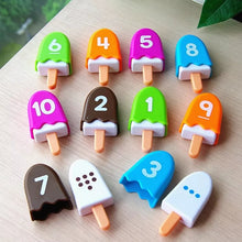 Load image into Gallery viewer, [Ready Stock] Numbers Popsicles Ice Cream

