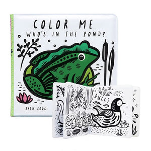 Colour Me Watercolour Book - Who's In The Ocean & Who's In The Pond