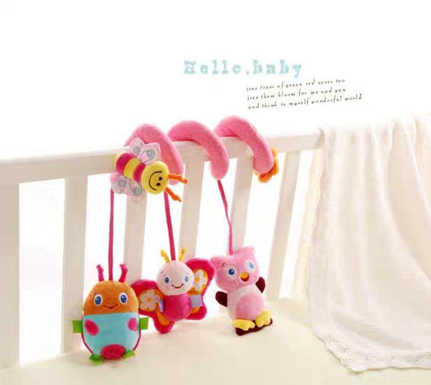 Baby Cot / Trolley Spiral Toy (3 Different Designs)