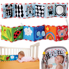 Load image into Gallery viewer, Coloured and Black &amp; White Cot Bumper Book
