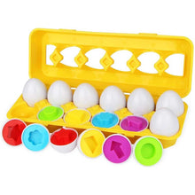 Load image into Gallery viewer, Egg Shapes Puzzle
