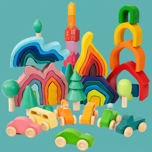 Wooden Cars (Set of 7)