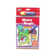 Load image into Gallery viewer, Galt Unicorn Water Colour Paint Book
