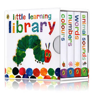 The Little Hungry Caterpillar Learning Library Books (Set of 4)