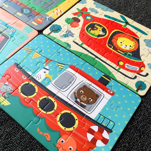 Jigsaw Puzzle (12/16/24/35 Pieces)