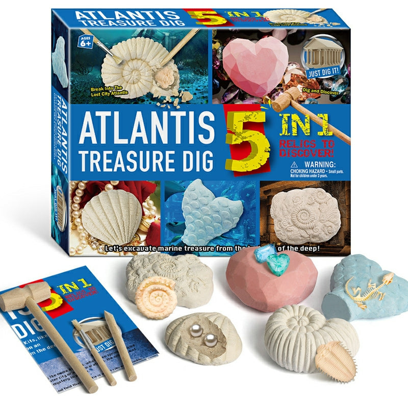 [Ready Stock] Mining Kit - Atlantis Treasure Dig