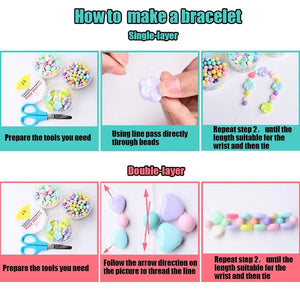 [Ready Stock] DIY Necklace & Bracelet Set