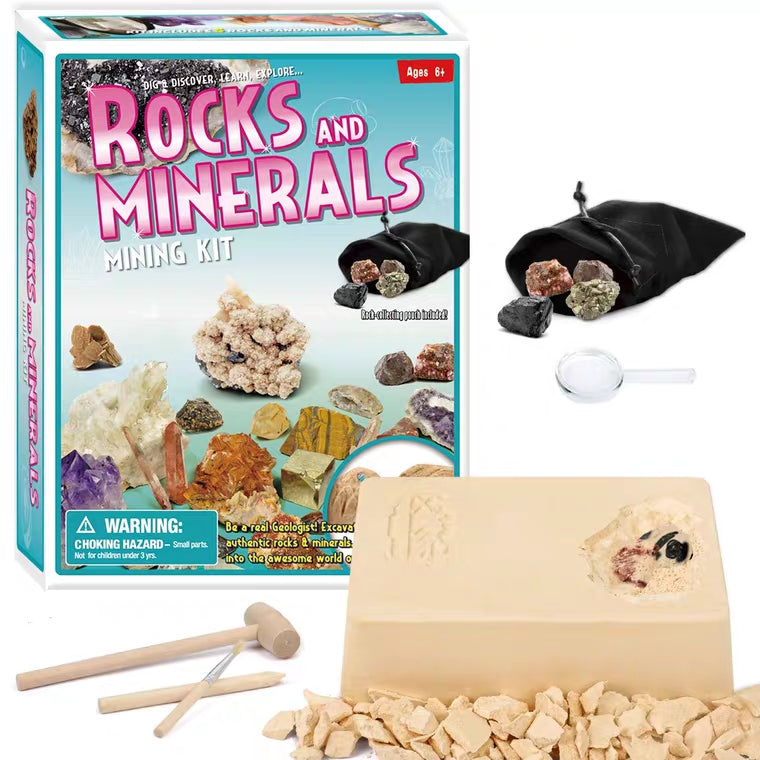 Mining Kit - Rocks and Minerals