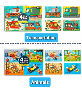 Jigsaw Puzzle (12/16/24/35 Pieces)