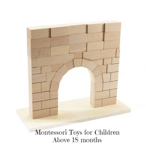 Roman Arch Montessori Building Blocks