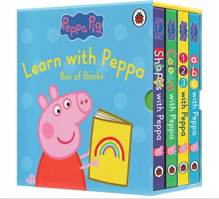Learn With Peppa Box Of Books (Set of 4)