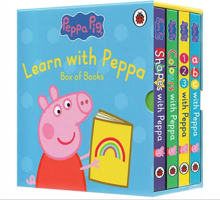 Learn With Peppa Box Of Books (Set of 4)