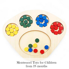 Load image into Gallery viewer, Montessori Colour Sorting Board
