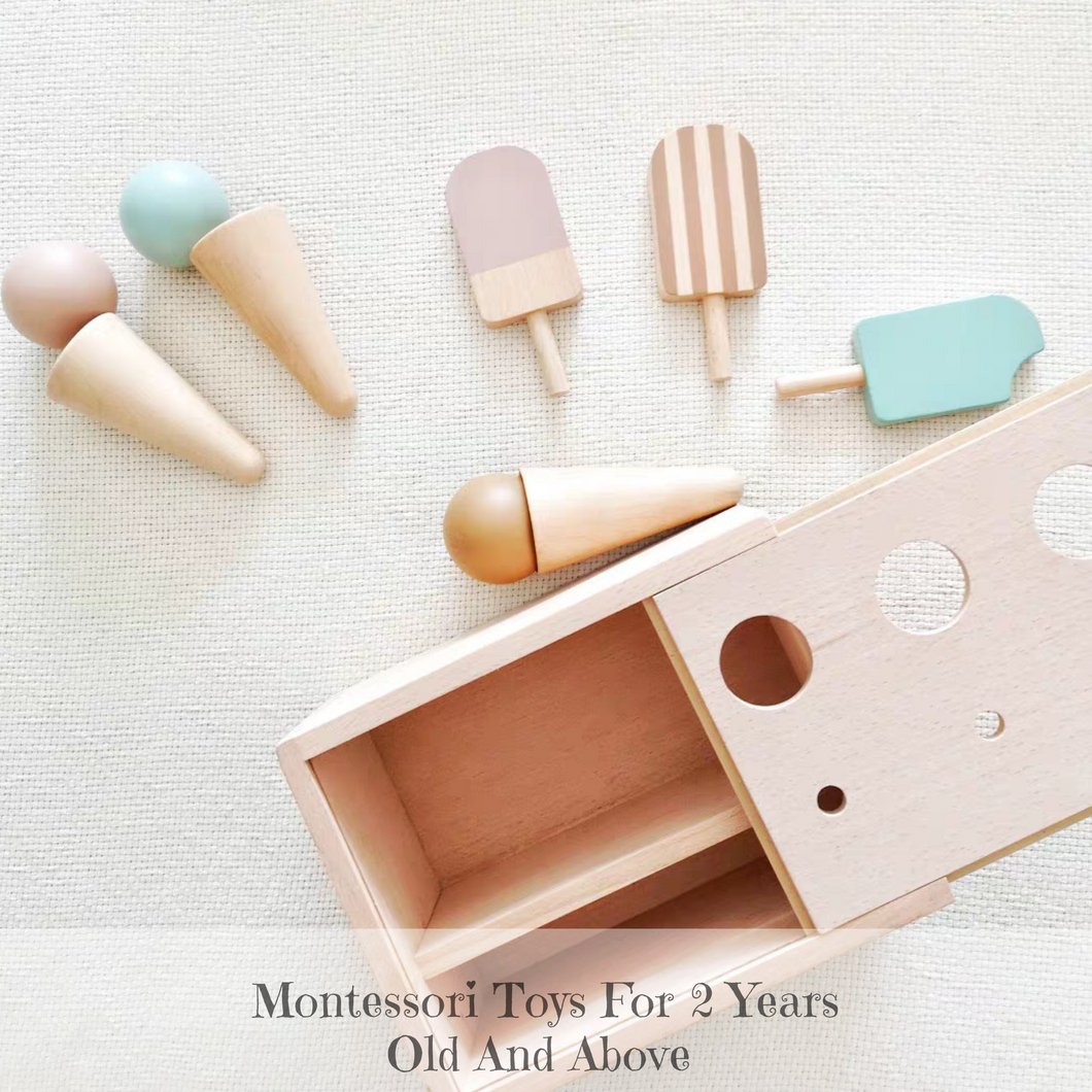 Montessori Ice Cream Wooden Set