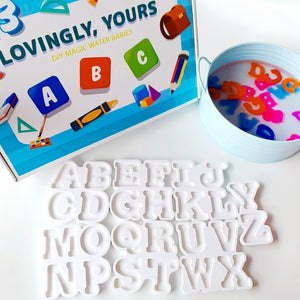 [Ready Stock] The Original Magic Water Alphabet and Numbers Babies Set
