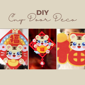 DIY Chinese New Year Door Deco