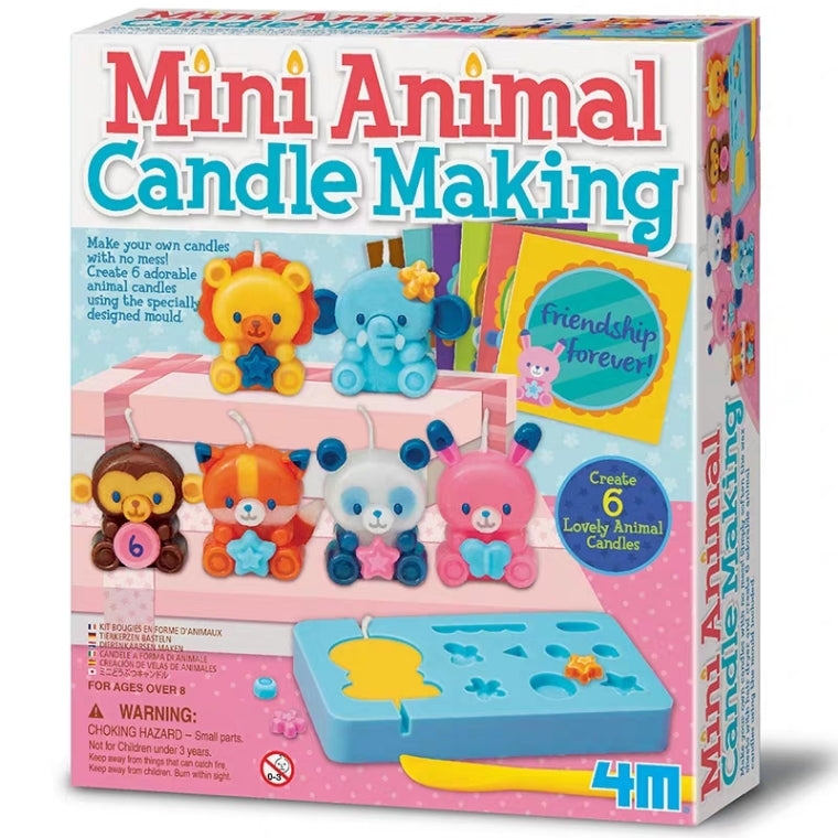 Mini DIY Animal Candle Set