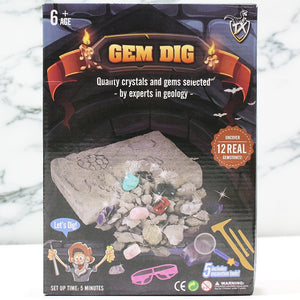 [Ready Stock] Gem Dig Mining Kit