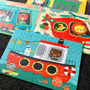 Jigsaw Puzzle (12/16/24/35 Pieces)