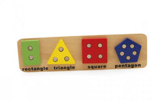 Load image into Gallery viewer, Montessori Lift and Fit Tangram Puzzles (4 Different Designs)
