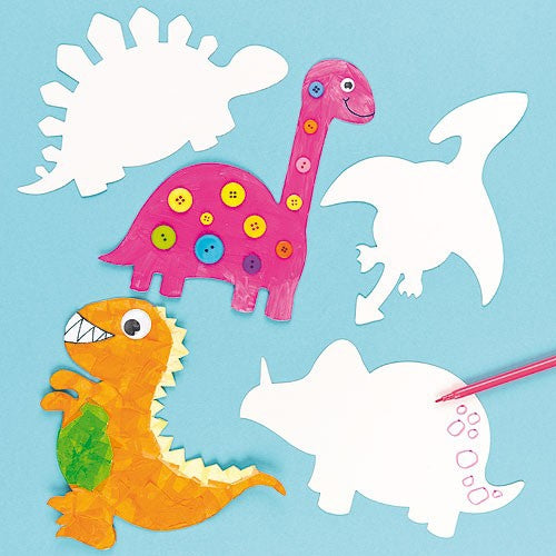 [Ready Stock] Cut-out Shapes (Dino/Animals/Butterfly/Peacock)