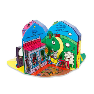 Pop Up And Play Book - Mr Crocodile's 3D Farmyard